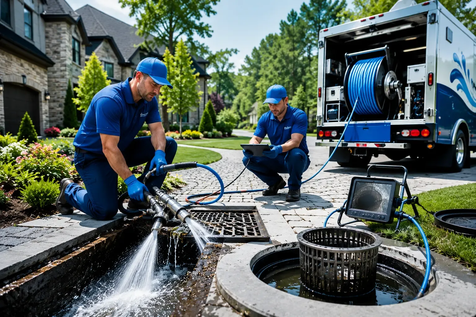 Local outdoor drain cleaning professionals in Ravia, OK